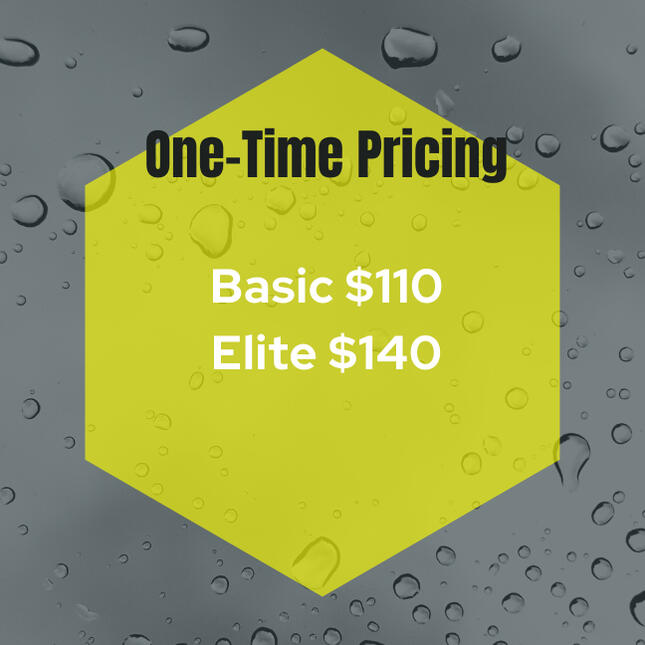 One Time Pricing
